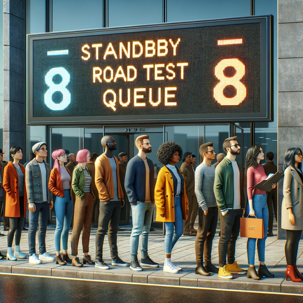 Standby Road Test Queue